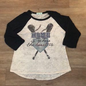 Southern Grace “Home is where the heart is” shirt